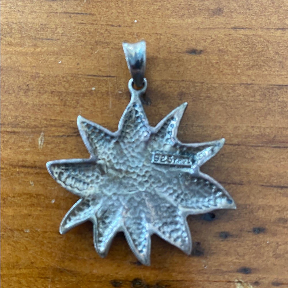 Silver 925 sun charm sunshine sterling silver - Picture 5 of 9